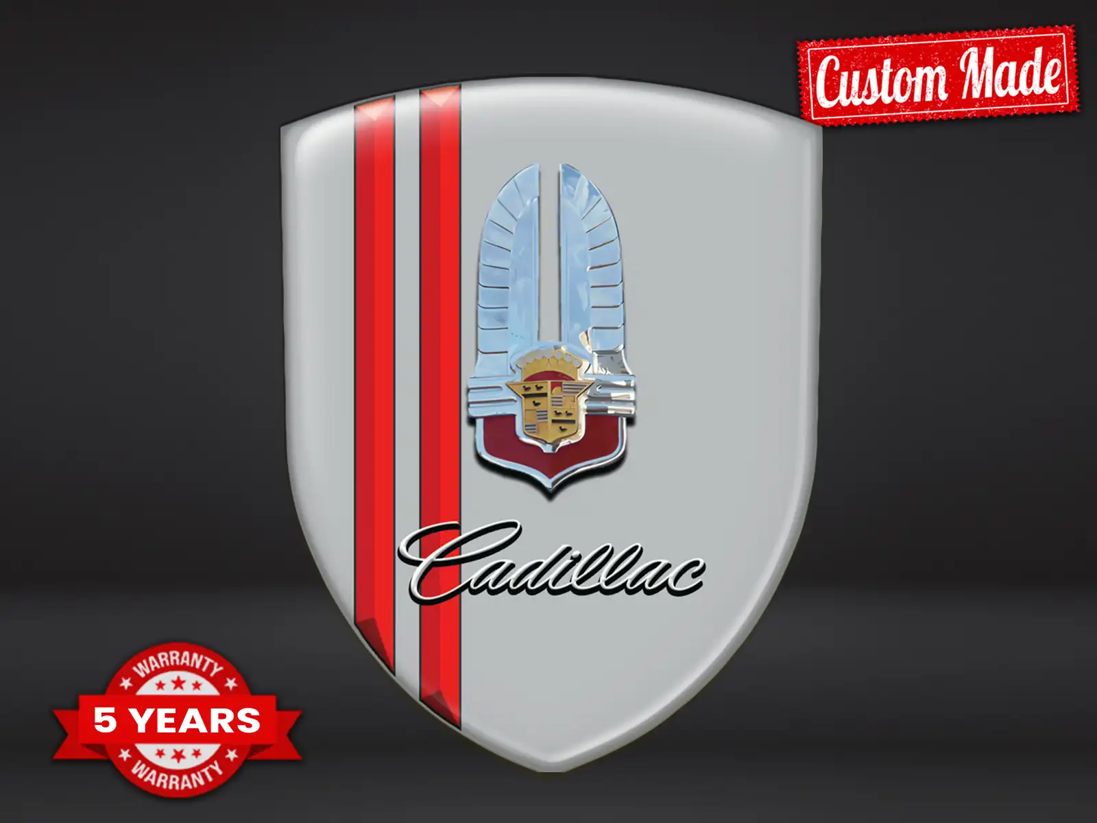 Cadillac Stoßstangenaufkleber Custom Schick Solide Elegant